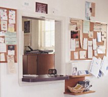 The front desk at Downing Chiropractic