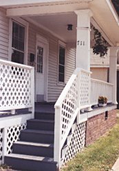 The front entry way to Downing Chiropractic